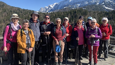 Wilder Kaiser im Hintergrund