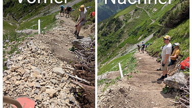 Der Vorher-Nachher-Vergleich kann sich sehen lassen