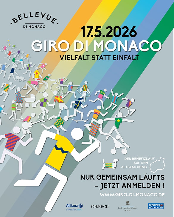Plakat Giro di Monaco