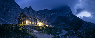 Lamsenjochhütte im Karwendel