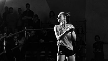 Ein gelungenere Einstand: Beim ersten Mal bei den Damen auf Internationaler Ebene bouldert Paula Mayer-Vorfelder direkt ins Finale.