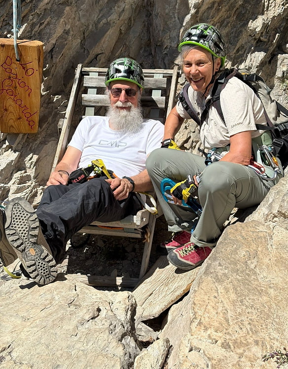 Angelika und Walter haben sich die Pause verdient