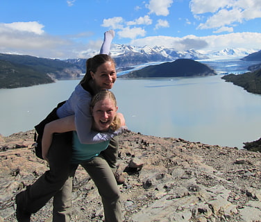 Olly und Chrizzl in Patagonien