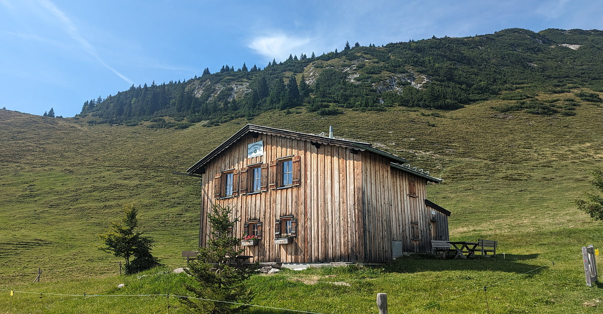 Die Sonnleitnerhütte und ihre Lage