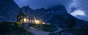 Lamsenjochhütte im Karwendel