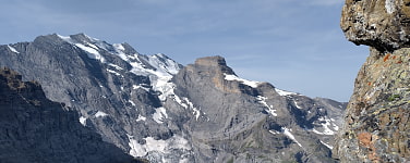 Blick zur Blümlisalp