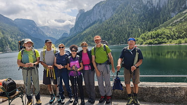 Unsere Gruppe + Nicki hinter der Kamera