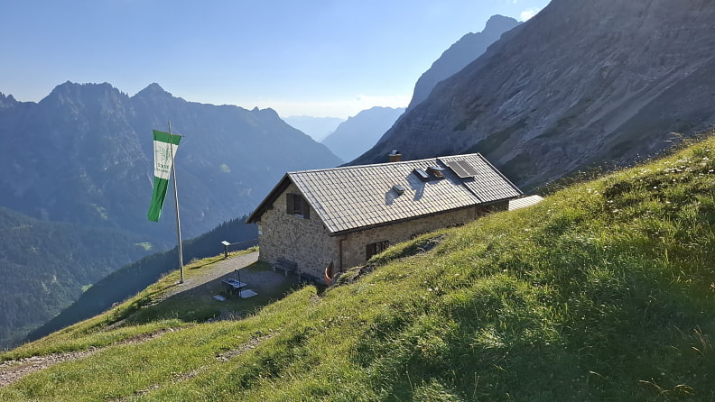 Unser Stützpunkt ist die Kaufbeurer Hütte.