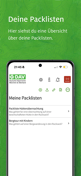 Packlisten