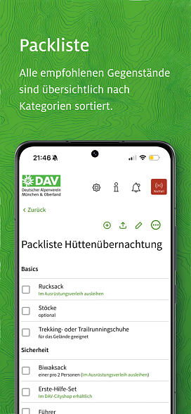Packlisten