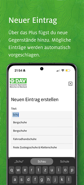 Packlisten