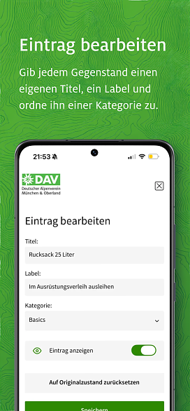 Packlisten