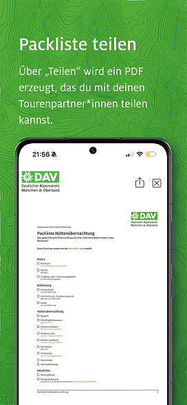 Packlisten