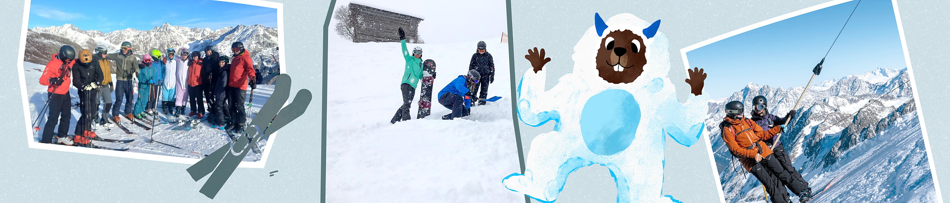 Ski-, Snowboard- und Langlaufkurse
