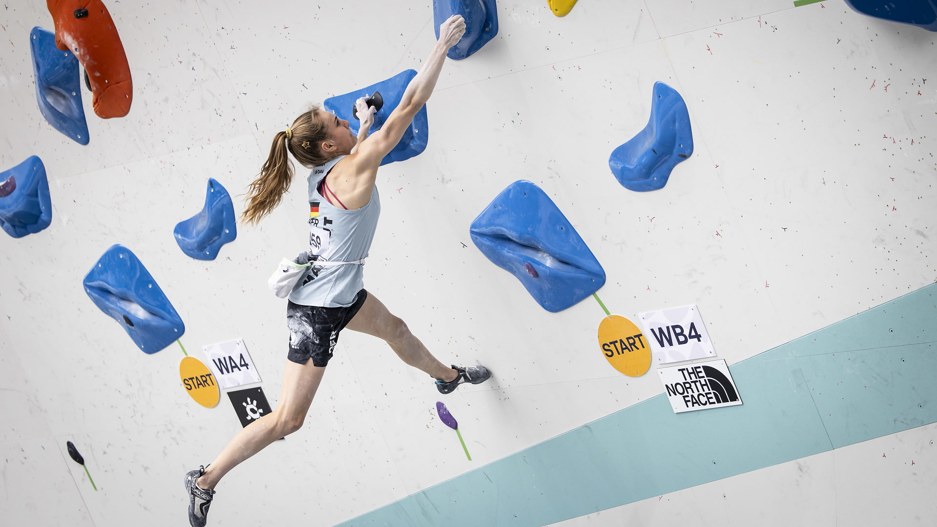 Anna Apel beim Weltcup in Innsbruck