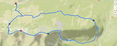 Die Tour - lange Variante mit Ostumgehung