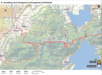 Kesselberg nach Heimgarten & Herzogstand und Ohlstadt