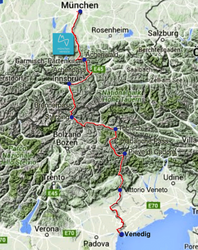 Unsere ungefähre Route (Quelle: www.touren-wegweiser.de)