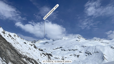 Großvenediger von der Kürsinger Hütte