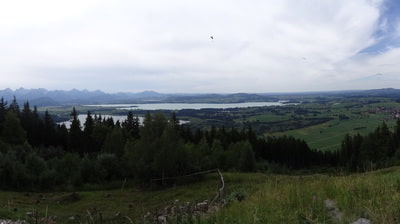 Blick Richtung Füssen