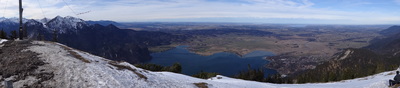 Panorama vom Jochberg