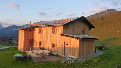 Unsere Residenz fürs Wochenende Die Sonnleitnerhütte