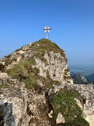 Große Klammspitze Gipfelkreuz