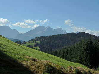 Blick von Elmauer Alm