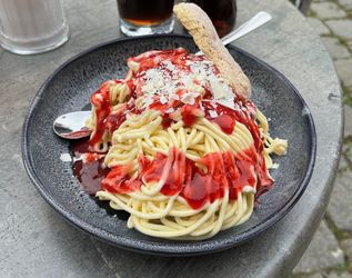 Spaghettieis ;-)