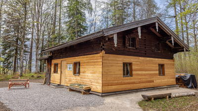 Photo Hütte von der DAV Oberland Webseite