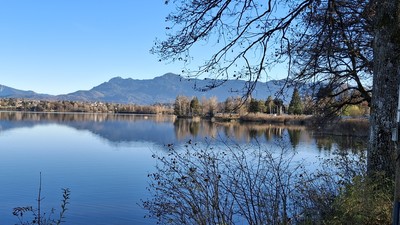 Blick zur Ostseite des Sees