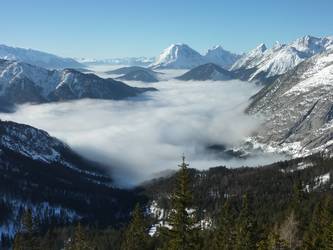 Ausblick von der Pleissenhütte