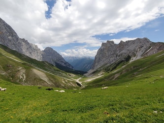 Gehrenspitze, Ende Juni 2020
