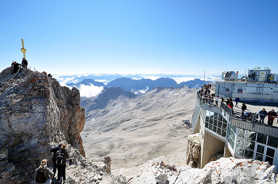 Munchner Haus Zugspitze Ubernachten Wetterstein Alpenverein
